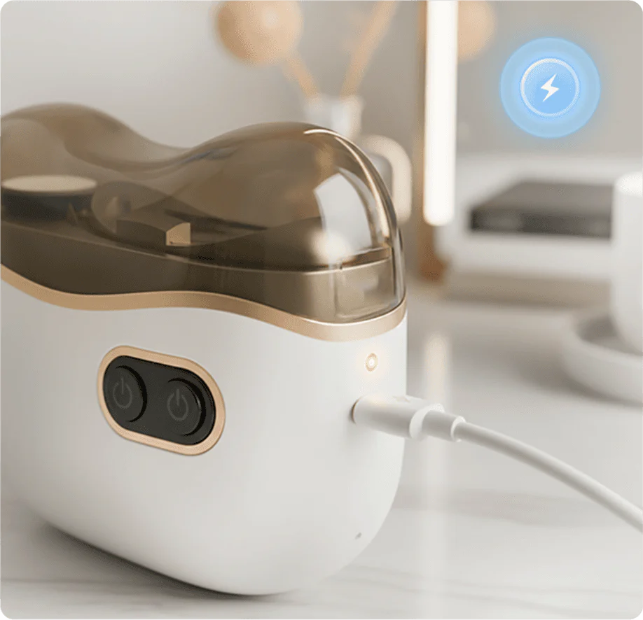 2-in-1 Electric Nail Clipper & Polisher || Rodyon